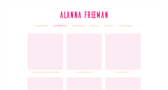 Desktop Screenshot of alannafreeman.com